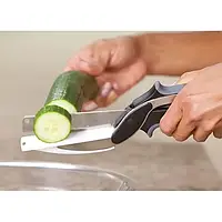 Универсальные кухонные ножницы Clever cutter Нож-ножницы 3в1 BF