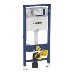 DUOFIX монтажний елемент із вбудованим бачком "Omega" 12 см, з фронтальним керуванням, висота 112 см