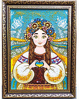 Украиночка, С Украиной в сердце! картина в подарок