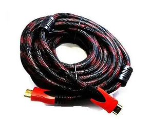 Кабель HDMI-HDMI 5 метрів для під'єднання DVD-плеєрів супутникових ресиверів ігрових приставок і комп'ютерів, фото 1
