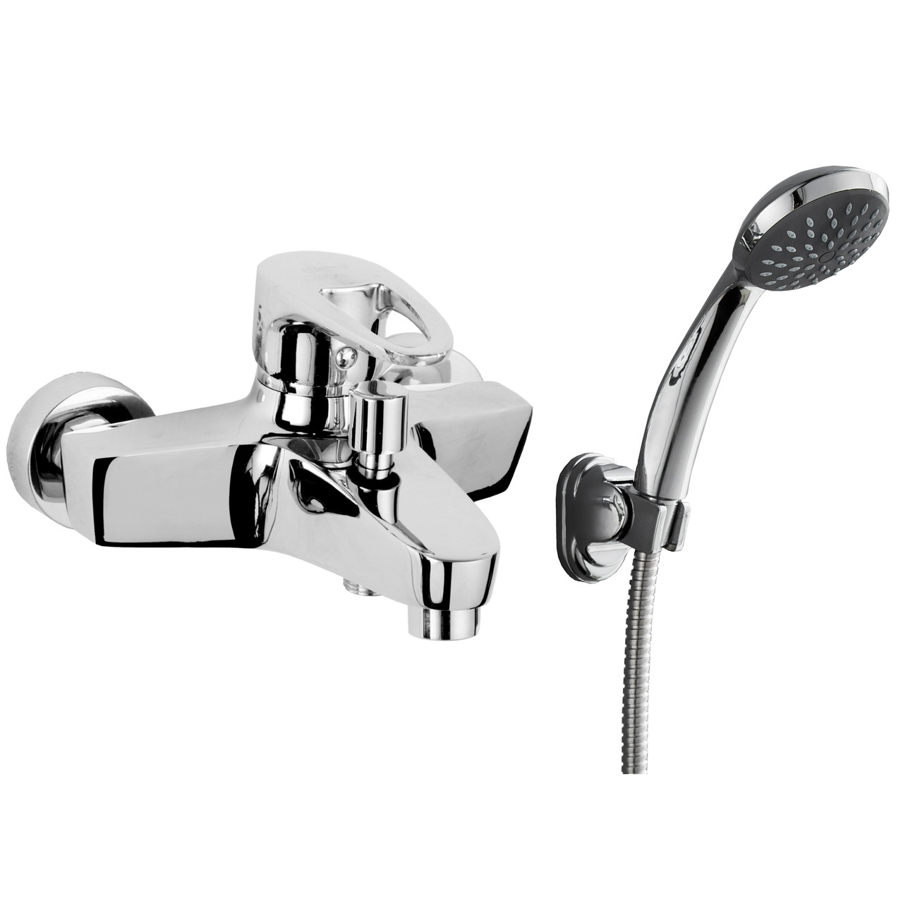 BOSS змішувач для ванни одноважільний хром 40 мм, фото 1