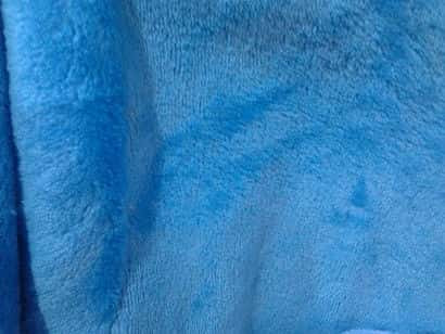 Длинный женский полированный махровый халат синий - фото 7 - id-p1307546394