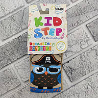 Колготки дитячі KID STEP cotton Україна р80-86 бежеві з малюнком