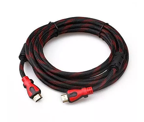 Кабель HDMI-HDMI 10 метрів для під'єднання DVD-плеєрів супутникових ресиверів ігрових приставок і комп'ютерів, фото 1