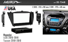 Перехідна рамка Hyundai ix35, Tucson iX Metra 99-7341B, фото 3