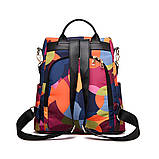 Рюкзак сумка антивор жіночий міський Ексклюзив кольоровий Код 10-0105, фото 6