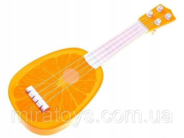 Гітара іграшкова Fan Wingda Toys 819-20, 35 см (Апельсин)