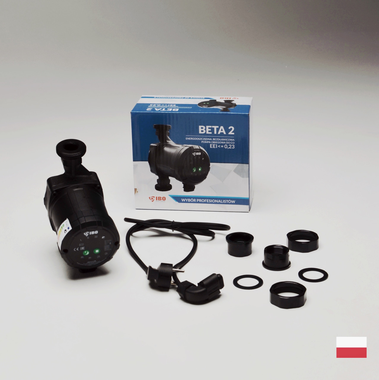 Енергоефективний циркуляційний насос IBO BETA 2 25-80/130 (Польща) для опалення