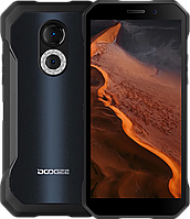 Doogee S61 6/64Gb Carbon Fiber, NFC, Night Vision 20 Mpx, 5180 mAh, Android 12, IP68/IP69K, Дисплей 6.0" AG Frost (Темно синий)