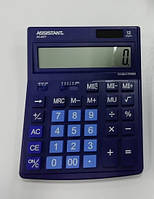 Калькулятор ASSISTANT АС-2377 dark blue