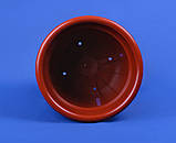 Квітковий горщик із підставкою 4 л (коричневий), фото 2