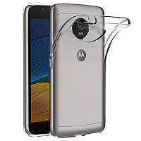 Силиконовый прозрачный чехол для Motorola Moto G5 S