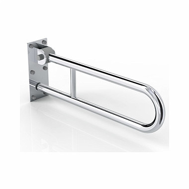 LEHNEN CONCEPT доручень настінний дугоподібний 70 см, неіржавка сталь, фото 1