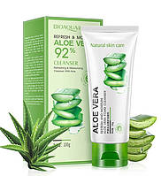 Пенка для умывания Bioaqua Aloe Vera 92% Cleanser, 100г