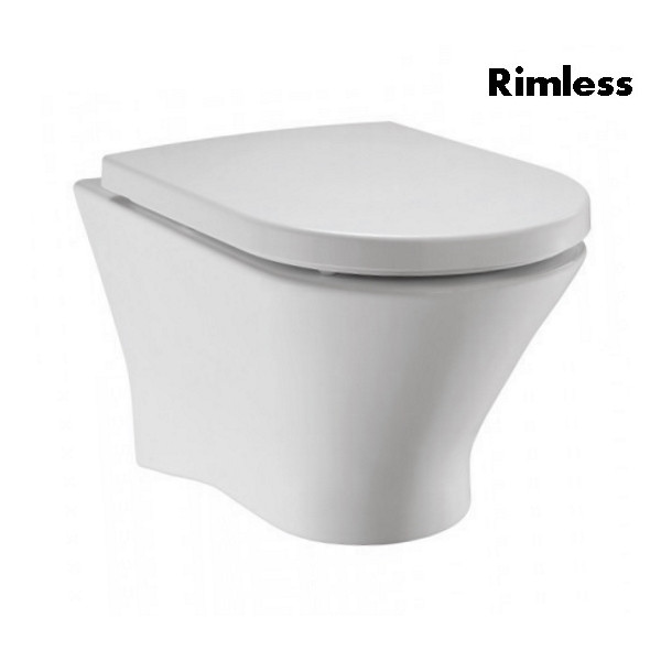 NEXO Rimless унітаз підвісний, із сидінням із системою плавного опускання (в упак.), фото 1