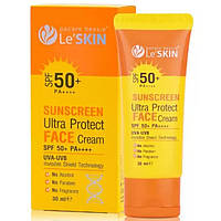 Водостойкий солнцезащитный крем для лица Le SKIN Sunscreen Ultra Protect Face