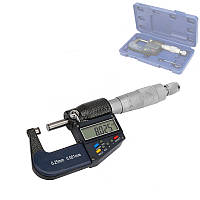 Мікрометр цифровий 0-25мм, 0.001мм точність, DSWQ0-100II у футлярі
