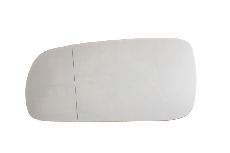 Вкладиш дзеркала лівого (асферічності, хром, велике) SEAT AROSA, IBIZA, LEON, TOLEDO, VW BORA, GOLF, LUPO,, фото 1