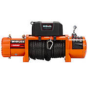 Електрична лебідка для автомобіля позашляховика джипа X-BULL 13000 LBS із синтетичним тросом