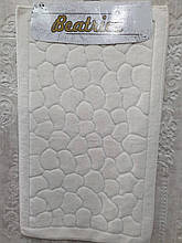 Набір бавовняних килимків для ванної кімнати Beatrice 60*100 + 50*60