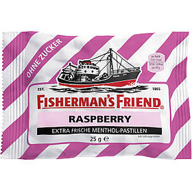 Льодяники Fisherman's Friend Raspberry без цукру 25g