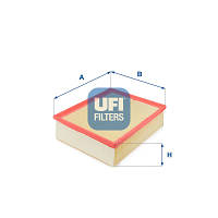 Воздушный фильтр для автомобиля UFI 30.162.00
