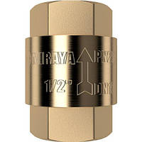 Зворотний клапан латунний MIRAYA PN25 1/2'