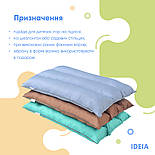 Подушка-трансформер для відпочинку ТМ IDEIA 40*60*10 см св.сірий, фото 6
