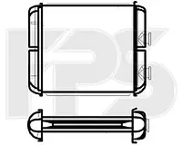 Радиатор отопителя Opel Astra F / Zafira (FPS) FP 52 N34