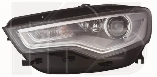 Фара левая Audi A6 C7 '11-14 (Depo) ксенон D3S + LED. 4G0941043 - фото 1 - id-p138990996