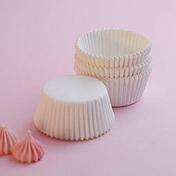 Форма паперова для випічки №8 біла 50х30 мм, 50 шт.