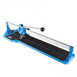 Плиткоріз ручний монорельсовий 750 х 14 мм, ходова каретка, ходова каретка, 9 підшипників (4 регульованих),, фото 2