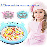 Дитяча морозиво Mini Fried Ice Machine / Аппарат для приготування морозива MMaker Ice Cream, фото 3