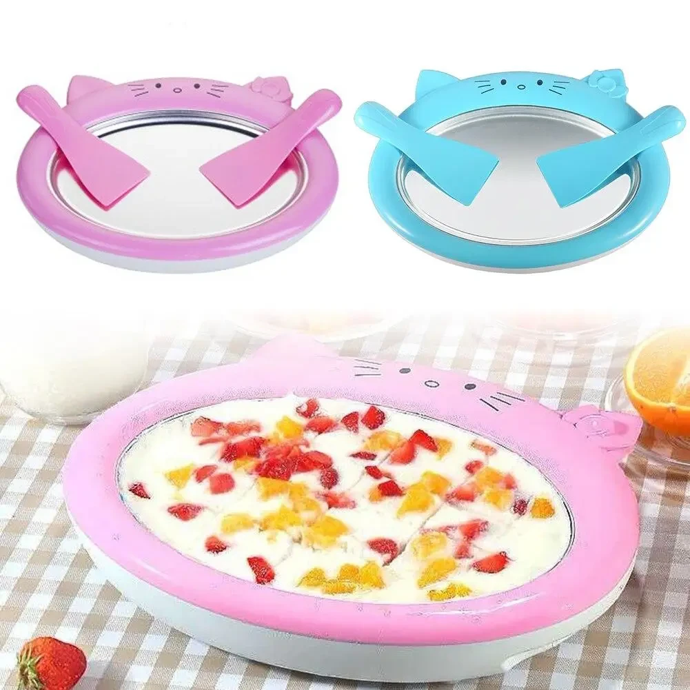 Дитяча морозиво Mini Fried Ice Machine / Аппарат для приготування морозива MMaker Ice Cream