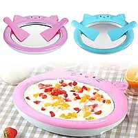 Дитяча морозиво Mini Fried Ice Machine / Аппарат для приготування морозива MMaker Ice Cream
