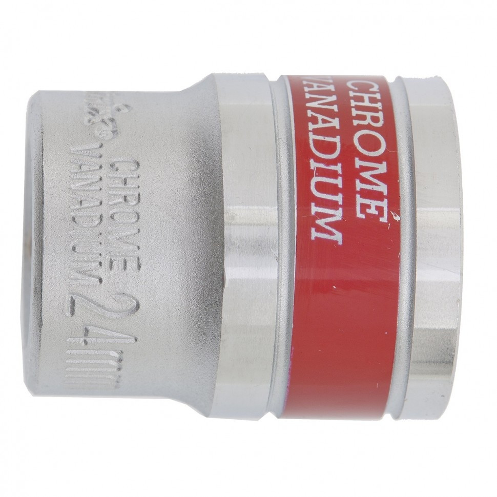 Головка торцеві, 24 мм, 12-гранна, CrV, хромована MTX MASTER, фото 1