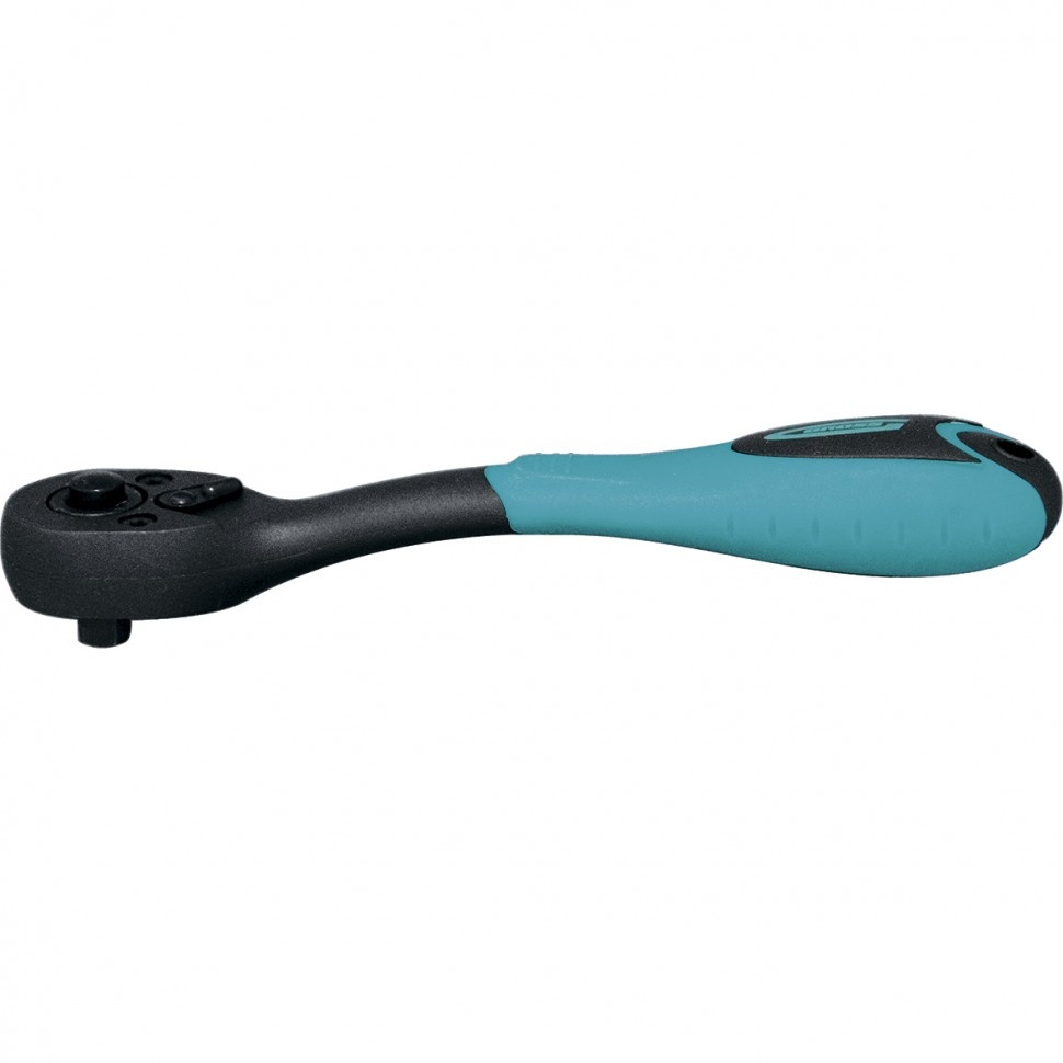 Ключ-тріскачка 1/2" Comfort з швидким скиданням, 72 зуба, CrV, двокомпонентна рукоятка, GROSS, фото 1