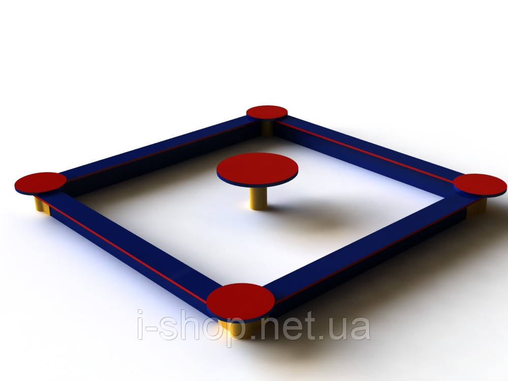 Пісочниця зі столиком 2,0 / 2,5 м