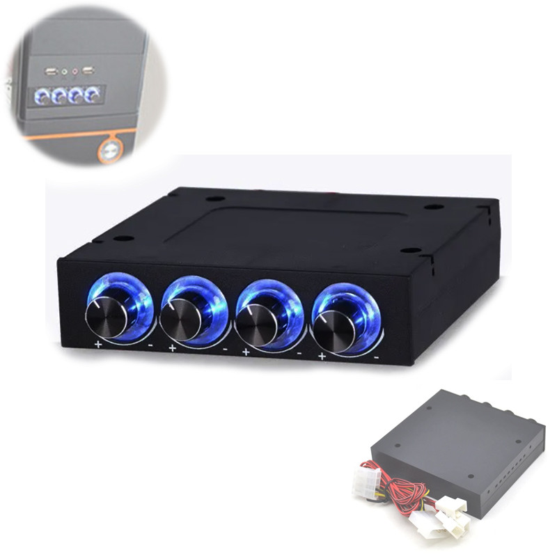 Реобас для вентиляторов 4 канала, STW-6002 (ID#1108044946), цена: 400 ...