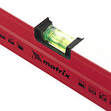 Рівень фрезерування алюмінієвий 400 мм, 3 вічка (1 дзеркальний), посилення, MTX, фото 3