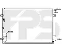 Радиатор кондиционера (конденсер) Kia Sorento '02-06 (AVA) FP 40 K321