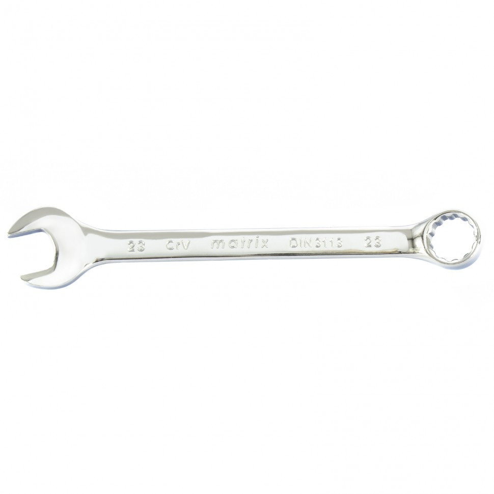 151689 Ключ комбінований, 23 мм, CrV, полірований хром // MTX, фото 1