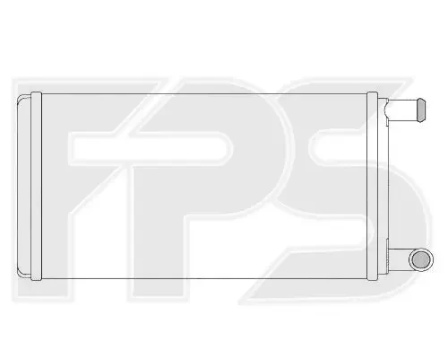 Радіатор опалювача Mercedes-Benz 207-410 (NRF) FP 46 N129