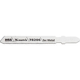 Полотна для електролобзика по металу T118G, 50 х 0.8 мм, HSS, 3 шт, MTX PROFESSIONAL