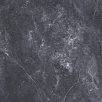 Керамическая плитка для пола (керамогранит) Ректификат 595х595 SPACE STONE Черный полированная