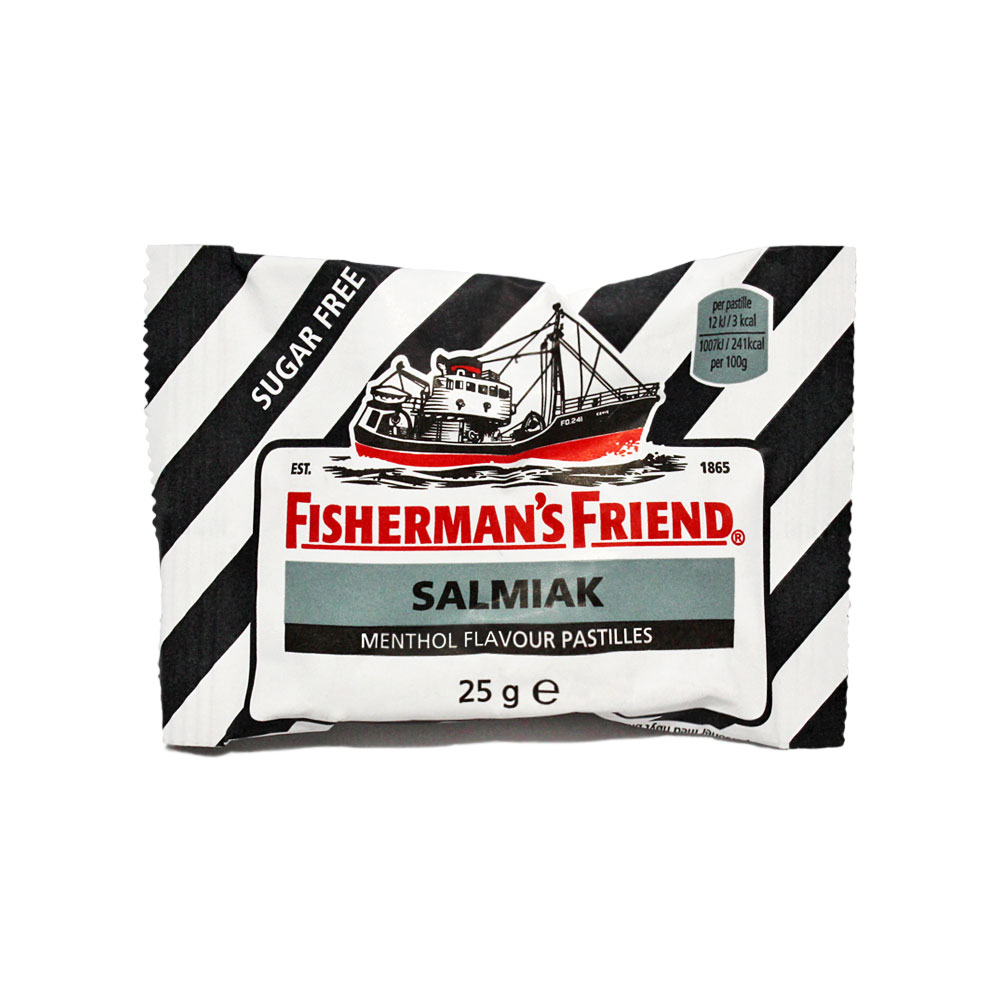 Льодяники Fisherman's Friend Salmiak 25g