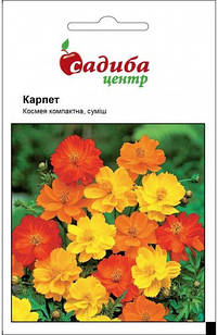 Насіння квітів космея (Космос) Карпет, 0,2 г, "Садиба-центр", Україна