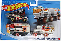 Машина дальнобойщика Hot Wheels Super Rigs - Red Planet Transport Mattel GRT99-BDW51