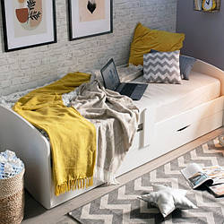 Ліжко дитяче 200 * 90 Коколіно Embawood біле