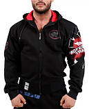 Спортивний костюм теплий Big Sam 103571 чорнийі розміри S-XXXL, фото 3